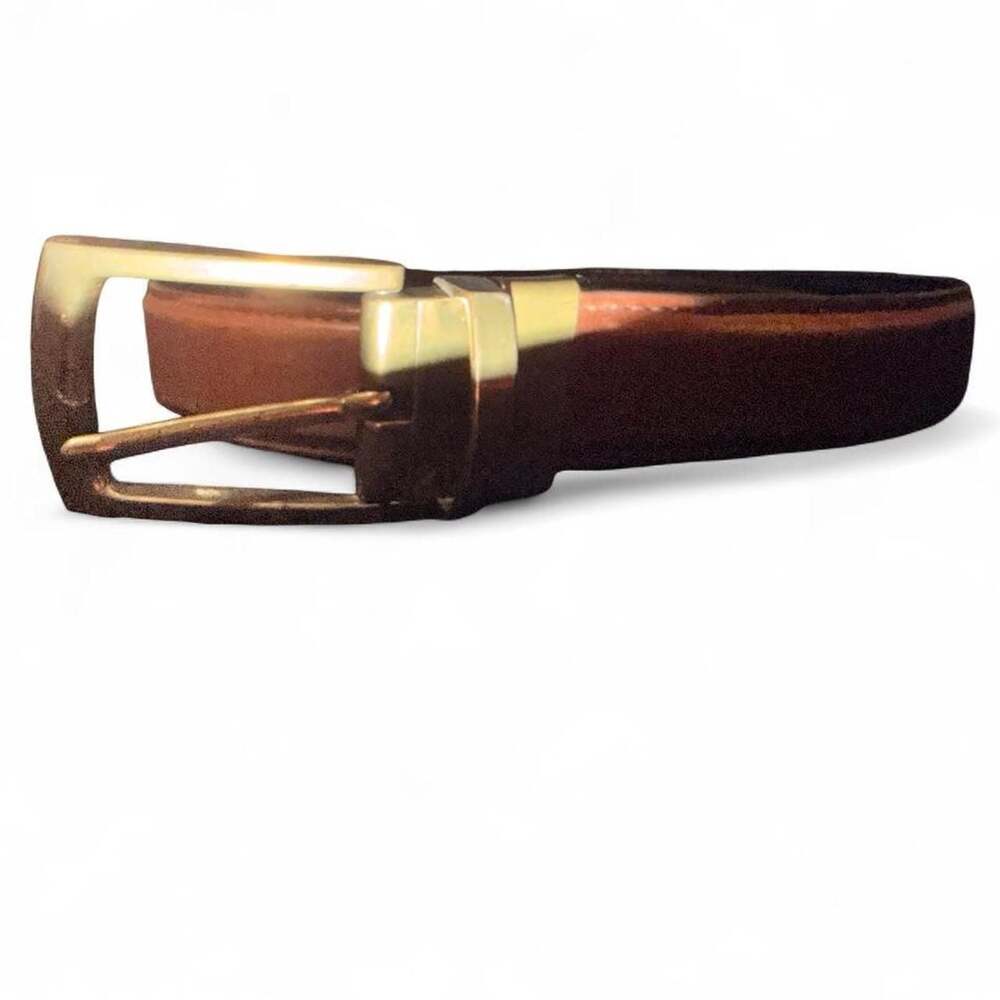 L.L. Bean Reversible Leather Belt, Size 36